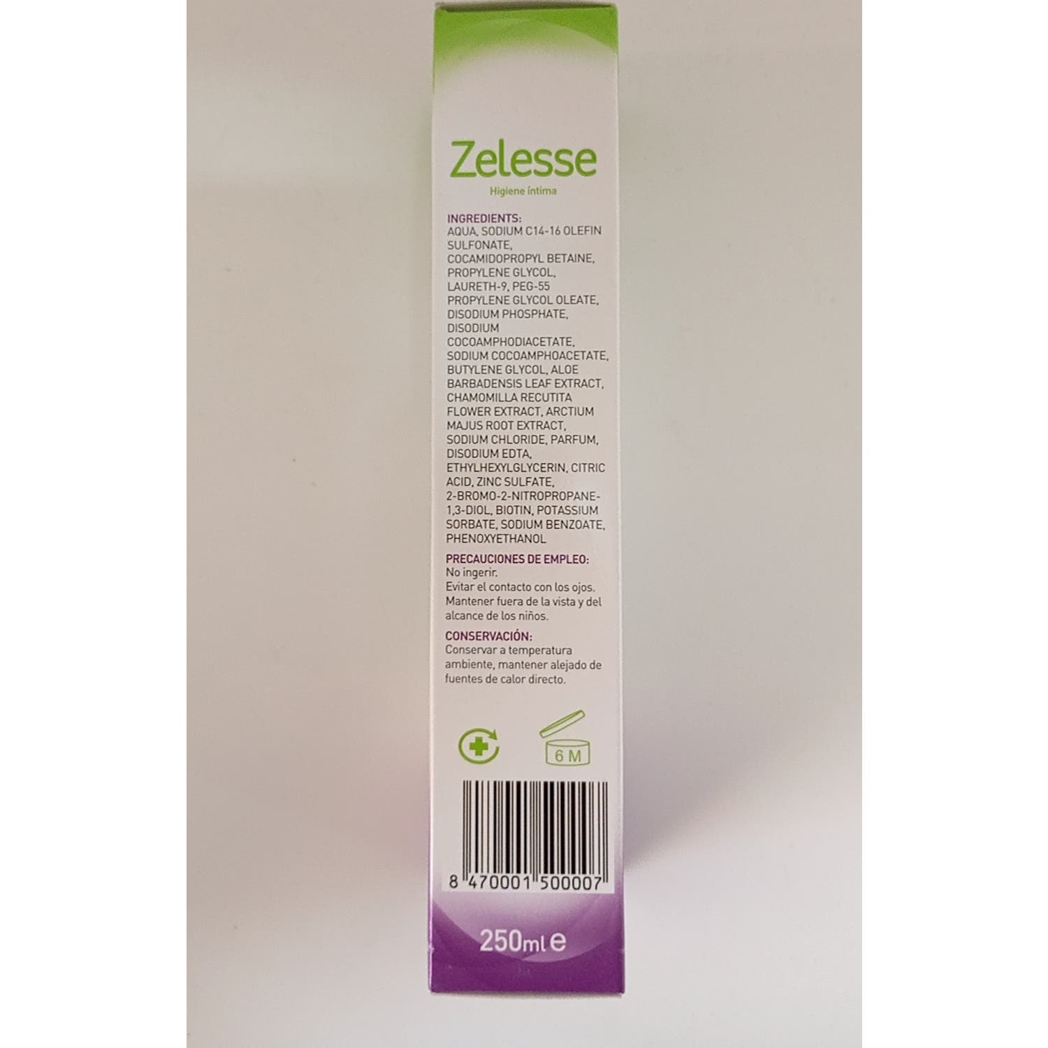 Zelesse Solución Higiene Íntima 250ml