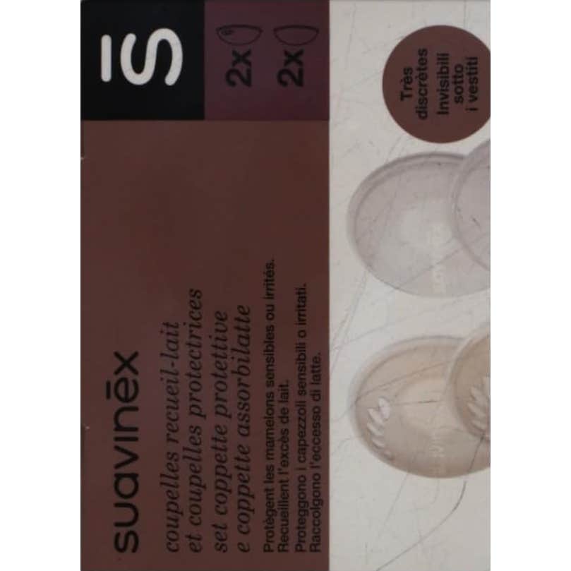Suavinex Pack Conchas Protectoras + Conchas Recolectoras 1ud