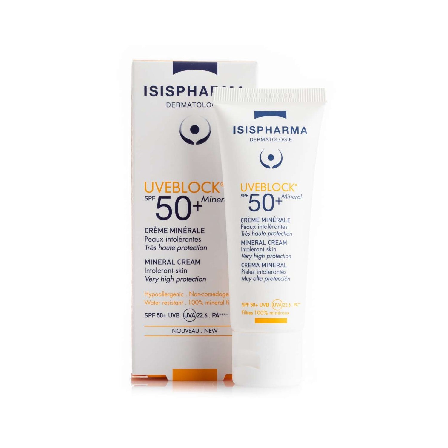 Isispharma Uveblock Spf 50+ Crema Mineral 40ml