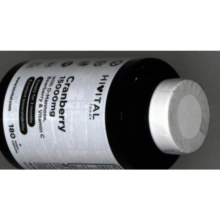 Hivital Foods Cranberry 15000 180caps