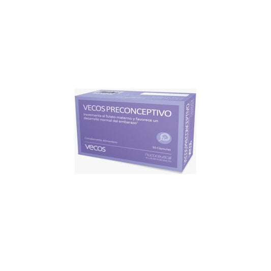Vecos Nucoceutical Preconceptivo 30caps