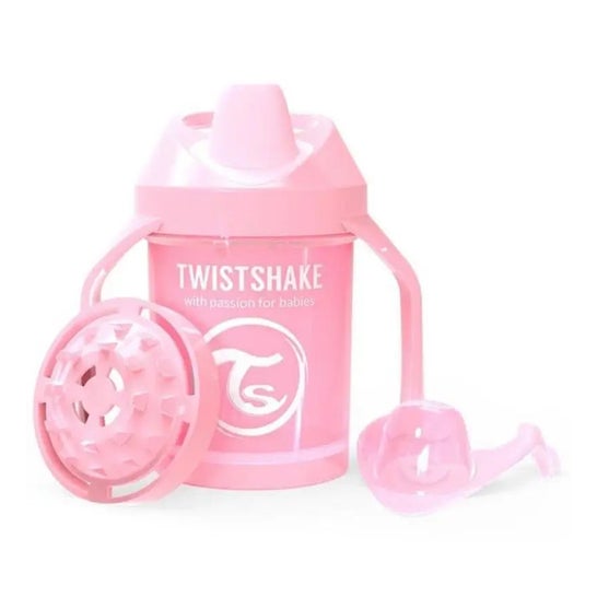 Twistshake Minitaza Pastel Rosa 230ml