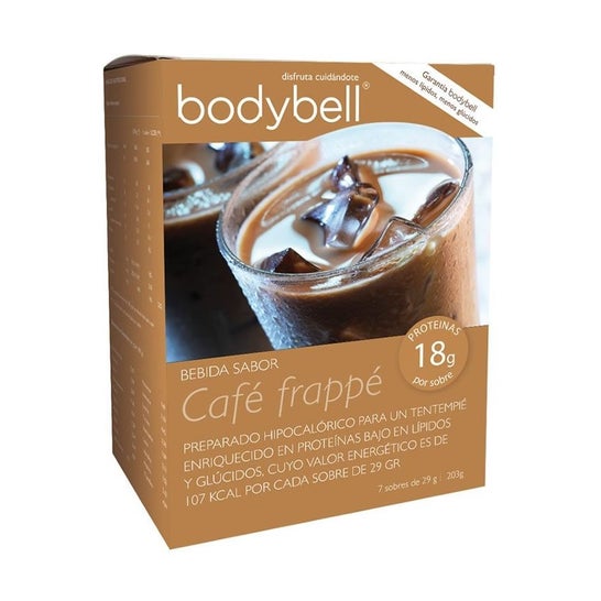 Bodybell Bebida Sabor Café Frappé 7x18g