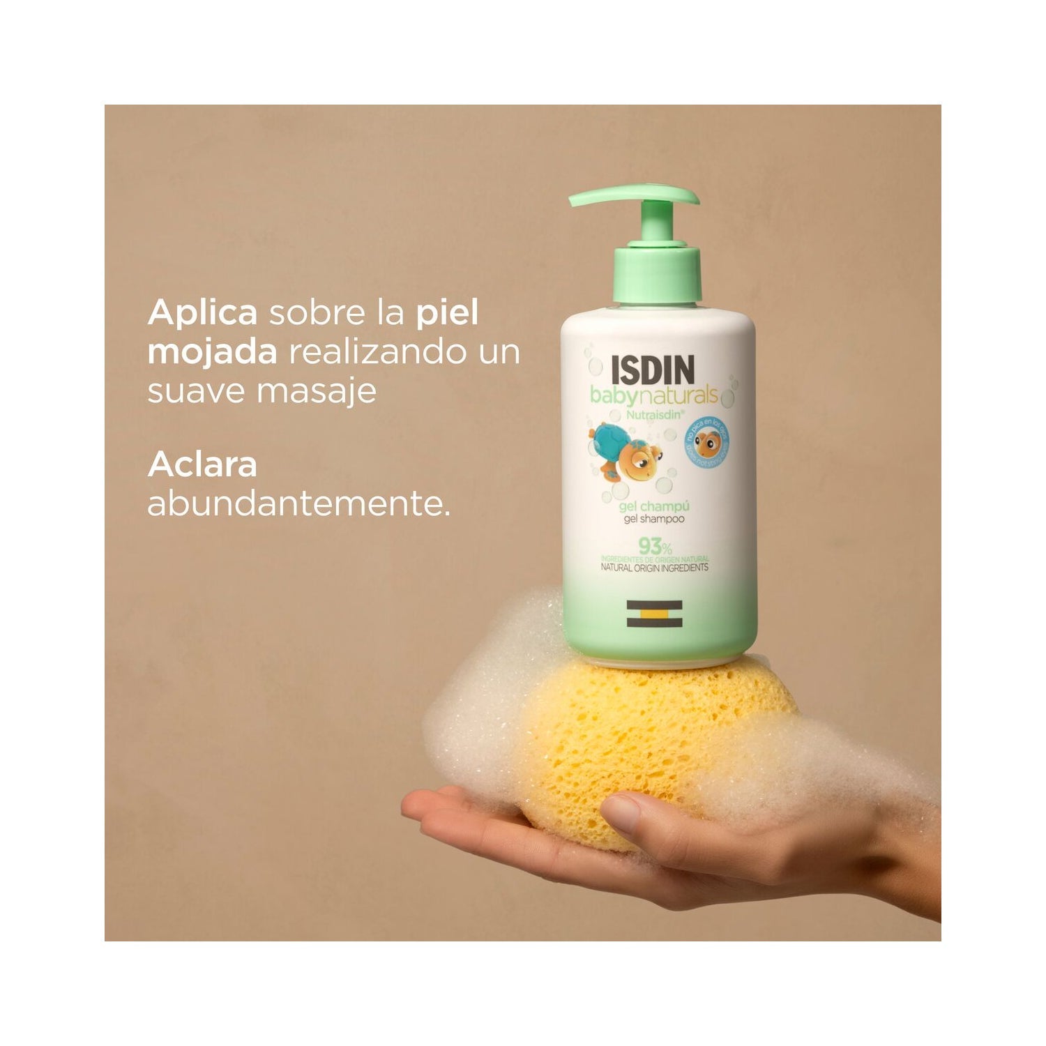 ISDIN Baby Naturals Gel Champú 750ml