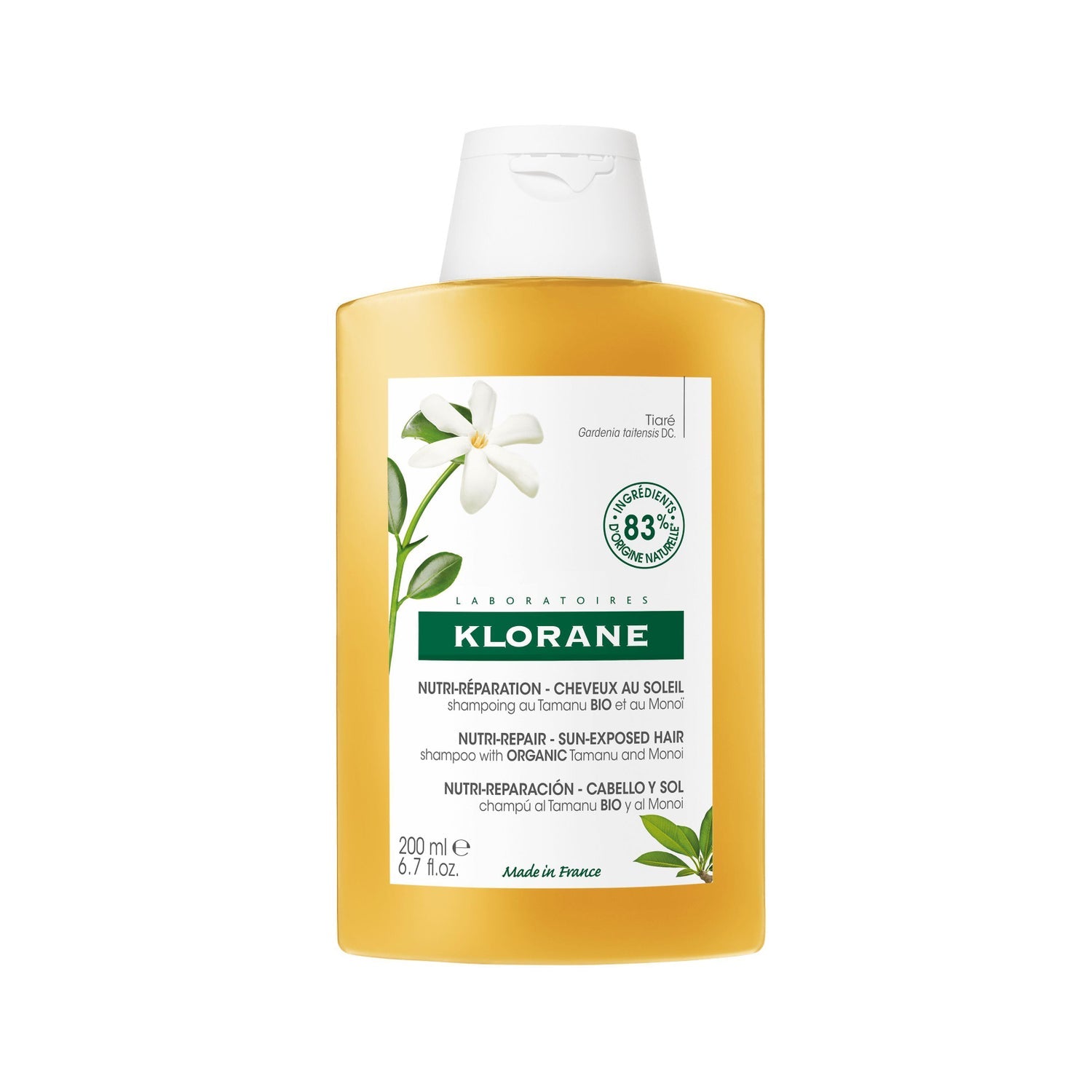 Klorane Champú Nutritivo al Tamanu BIO & Monoï 200ml