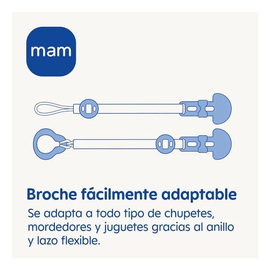 Mam Clip It! & Cover Broche Para Chupete y Cubierta de Protección