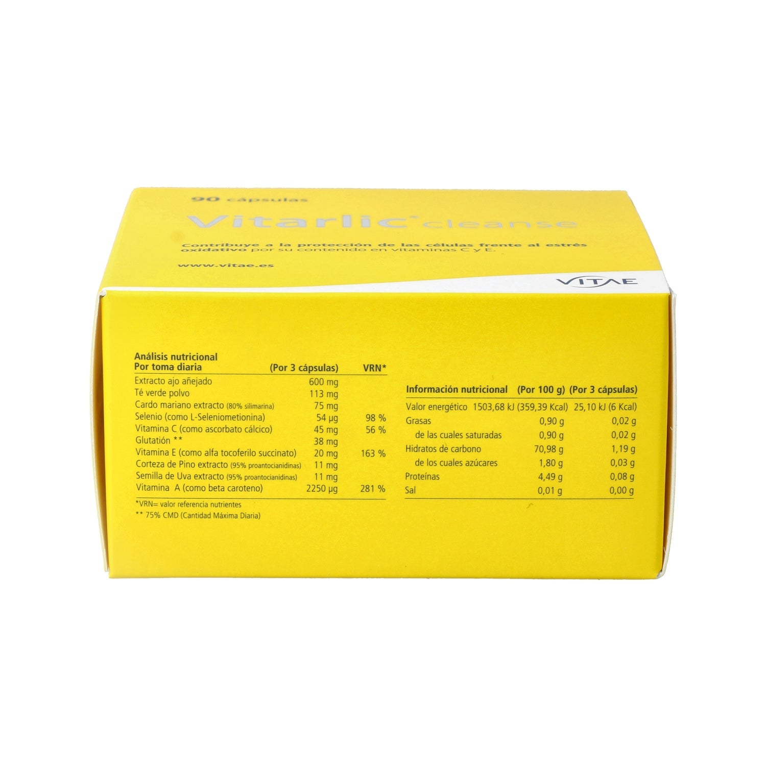 Vitae Vitarlic Cleanse 90caps