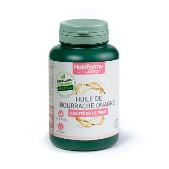 Nat&Form Eco Borraja Onagra Bio 90caps