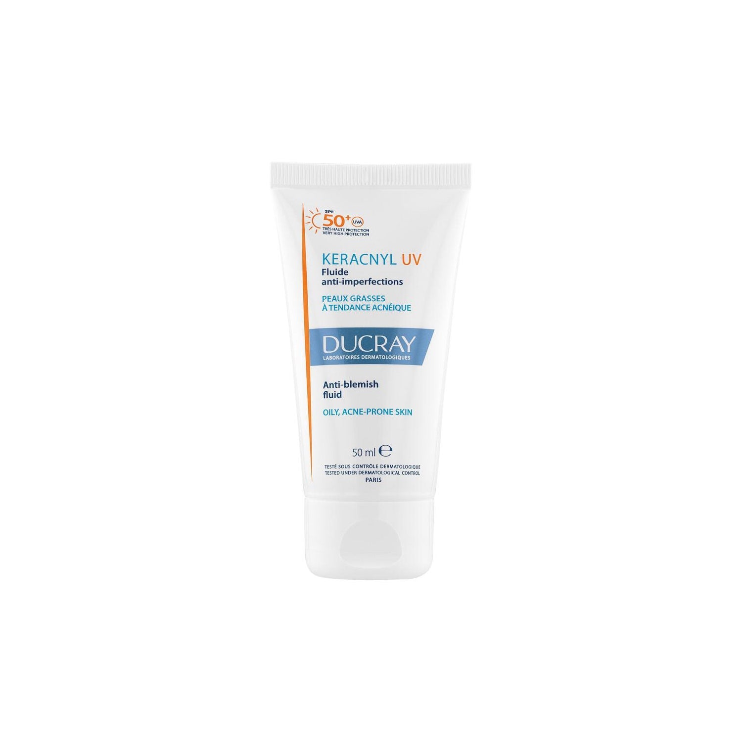 Ducray Keracnyl UV Fluido Antimperfecciones SPF50+ 50ml