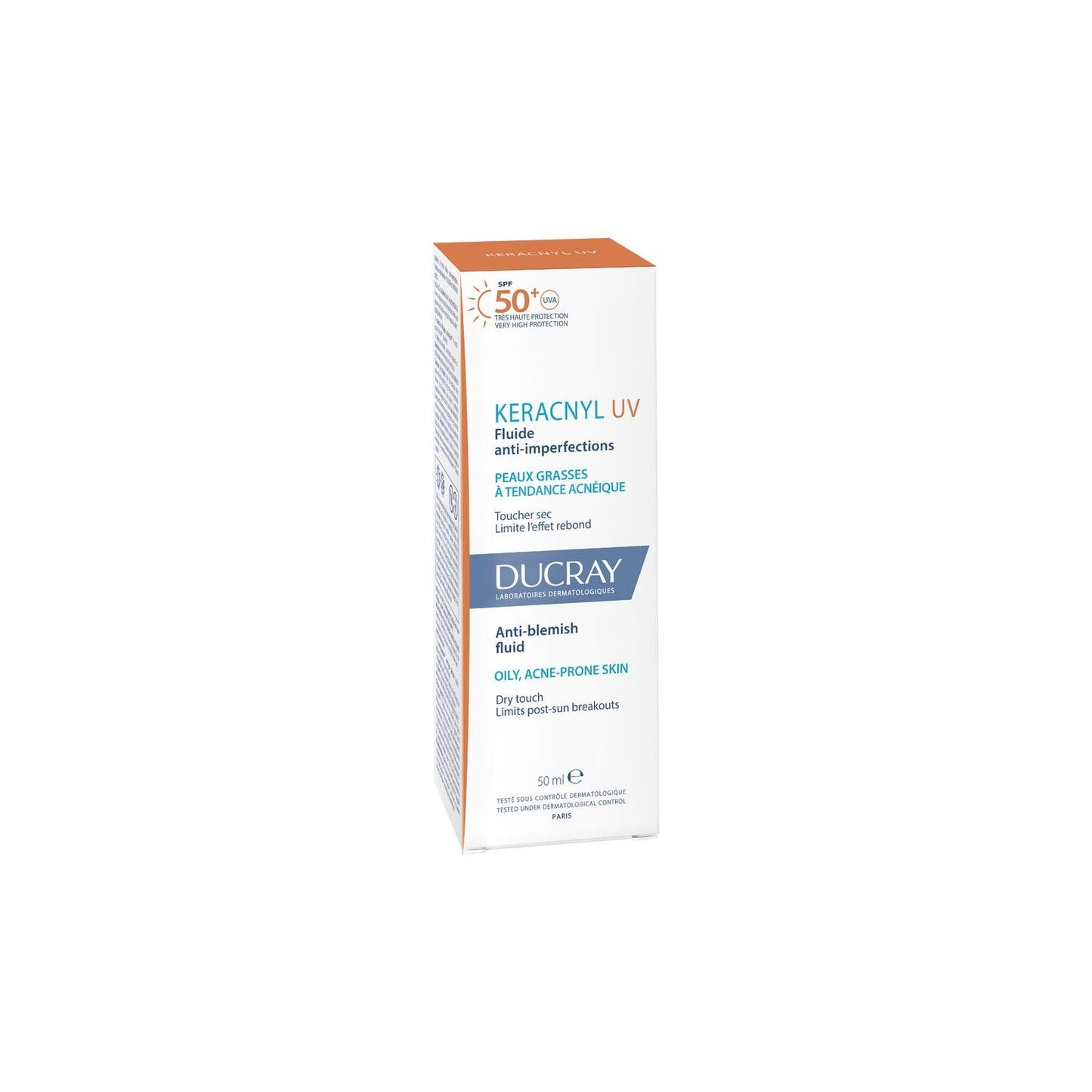 Ducray Keracnyl UV Fluido Antimperfecciones SPF50+ 50ml