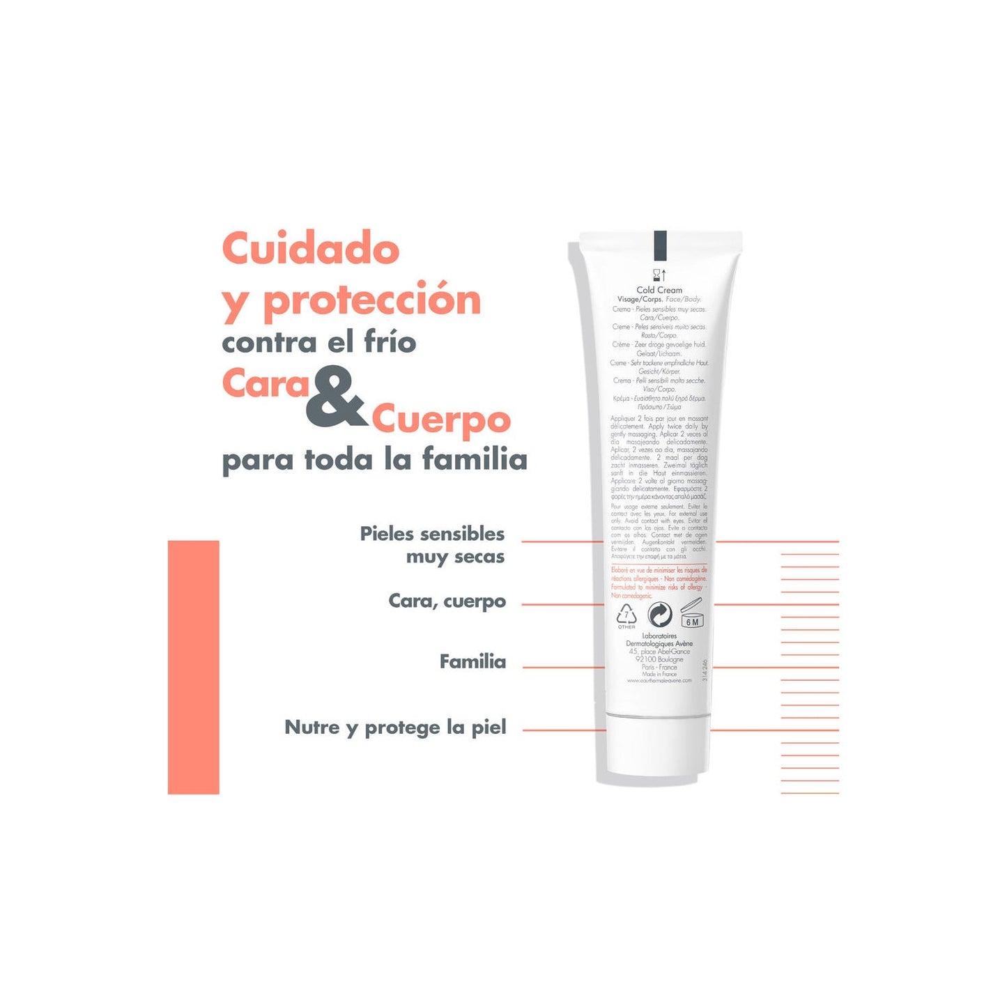Avène Cold Cream piel muy seca 40ml