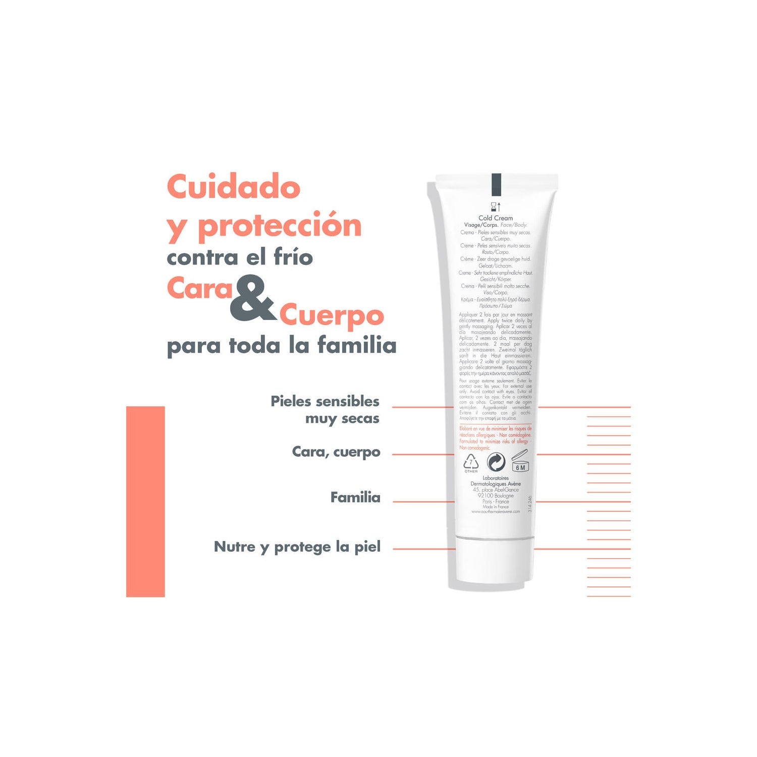 Avène Cold Cream piel muy seca 40ml