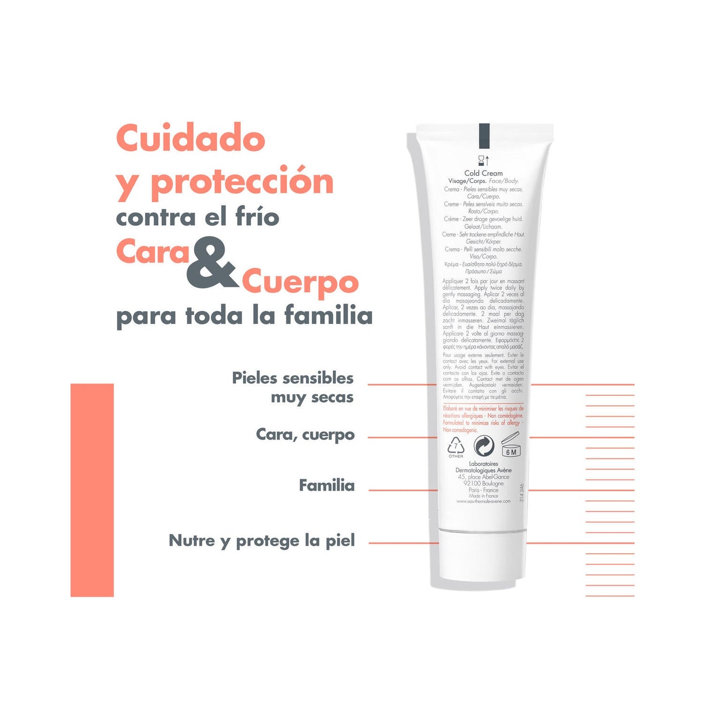 Avène Cold Cream piel muy seca 40ml