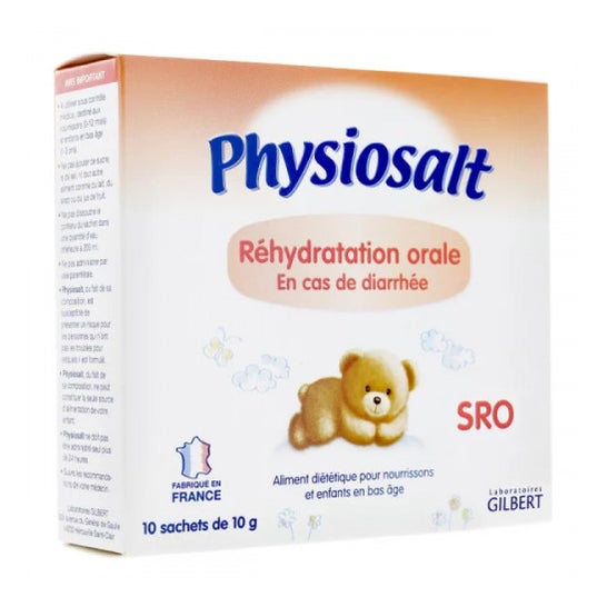 Gilbert Physiosalt Sal Rehidratación 10x10g