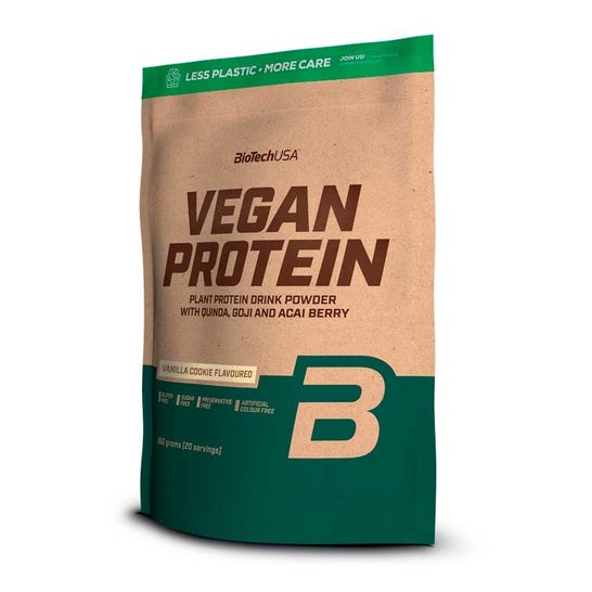 Biotech Usa Vegan Protein Vainilla Cookies 500 g