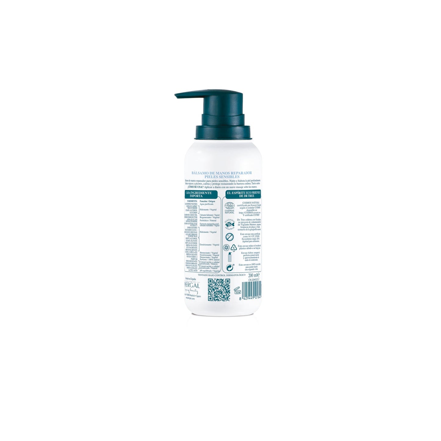 Dr. Tree Eco Bálsamo Manos Reparador 200ml