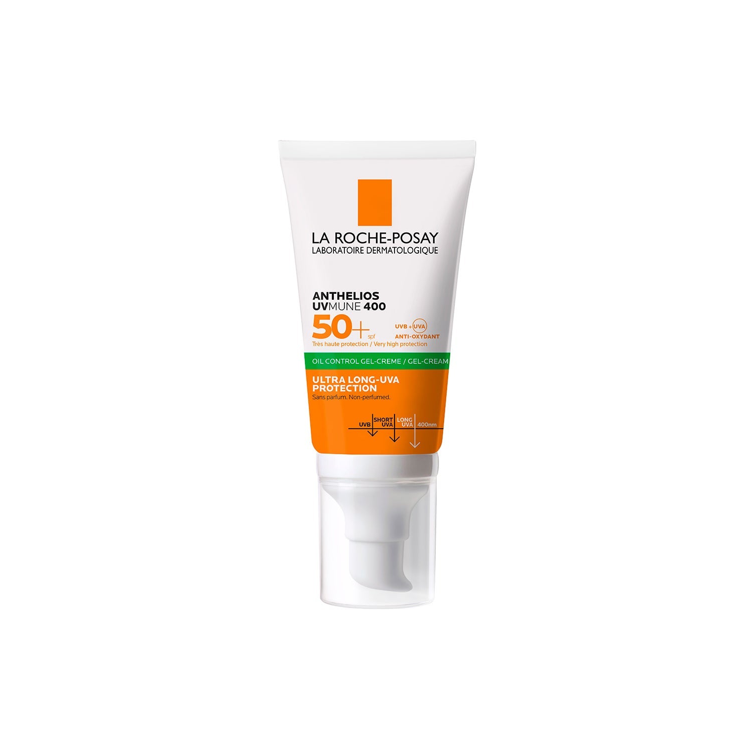 La Roche-Posay Anthelios UVMUNE 400 Oil Control Gel-Crema SPF50+ Sin Perfume 50ml