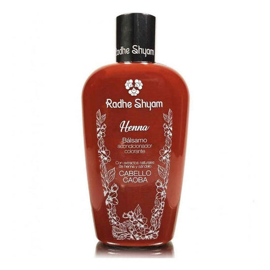 Radhe Shyam Bálsamo Henna Color Caoba 400 ml