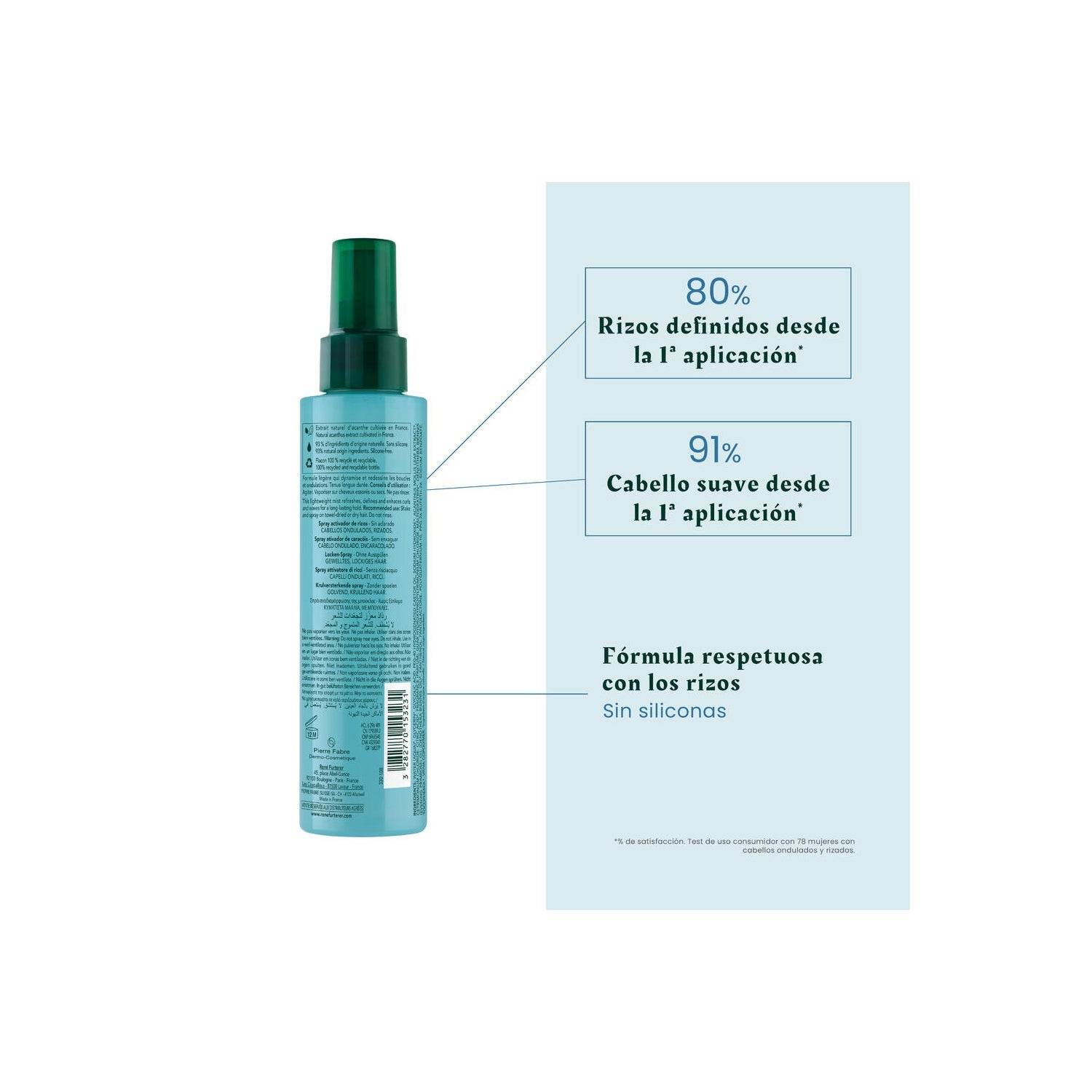 René Furterer Sublime Curl Spray Activador de Rizos 150ml