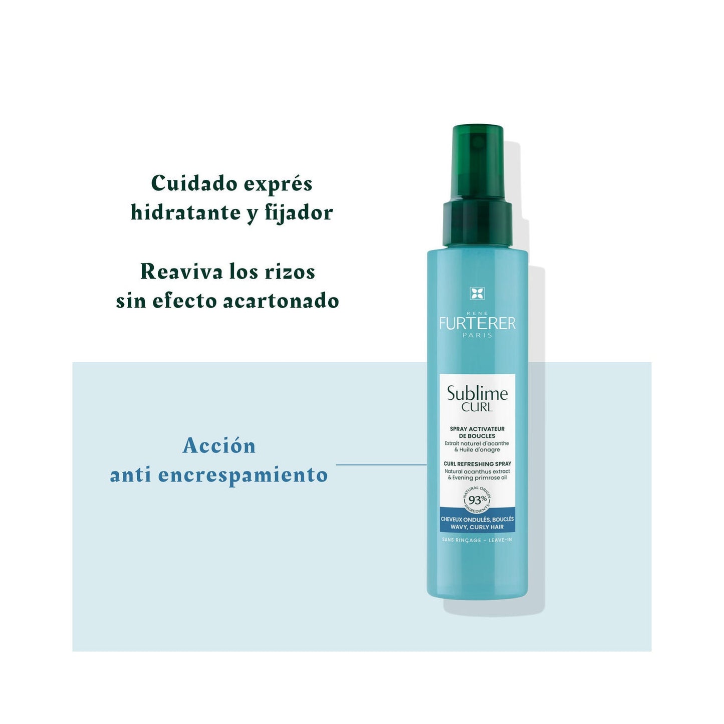 René Furterer Sublime Curl Spray Activador de Rizos 150ml