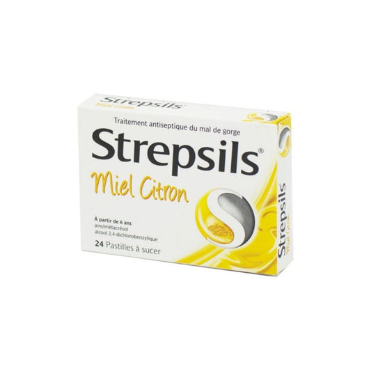 Strepsils Miel-Limón 24comp