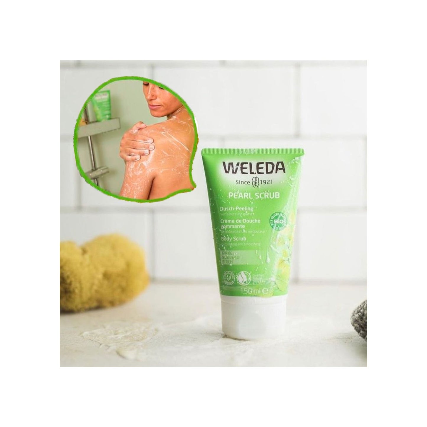 Weleda Pearl Scrub Exfoliante Corporal de Abedul 150ml