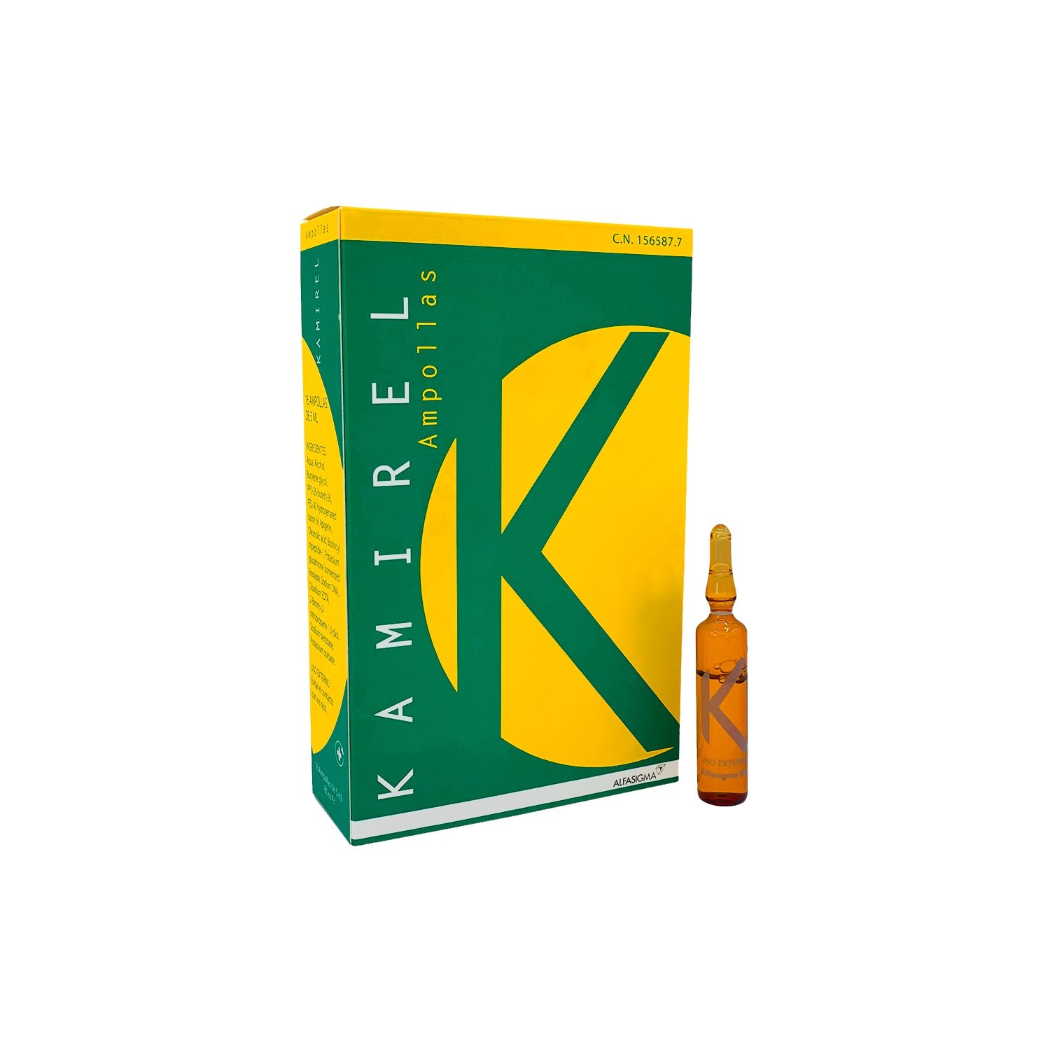 Kamirel Anticaída 16 ampollas x 5ml