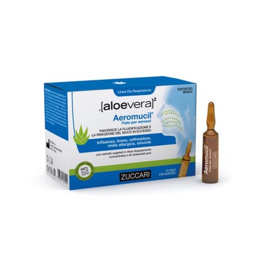 Zuccari Aloe Vera 2 Aeromucil Aerosol 10x5ml