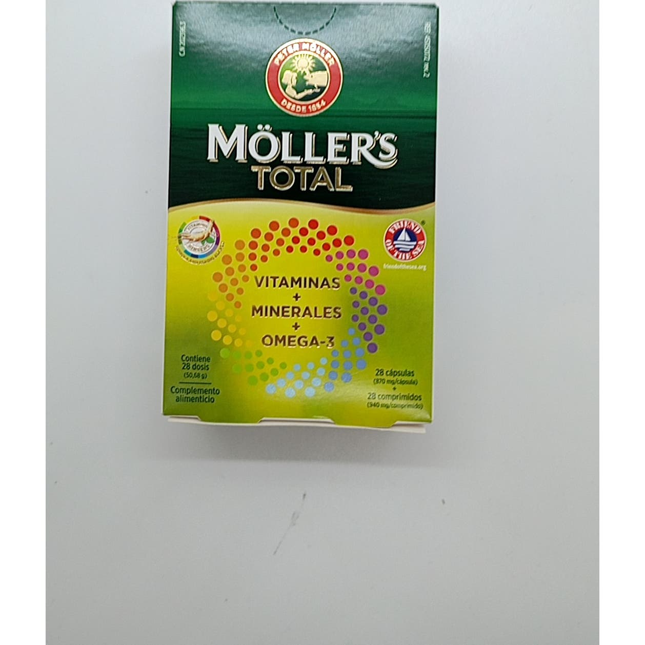 Moller's Total 28caps