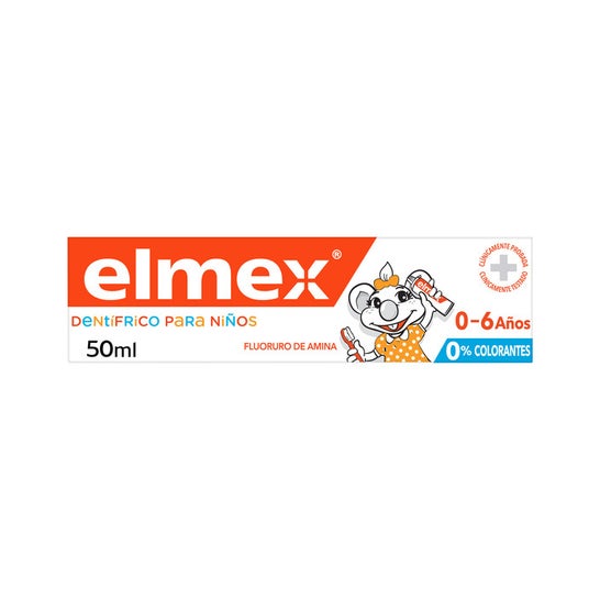 Elmex Protección Caries Dentífrico para Niños 0-6 años 50ml