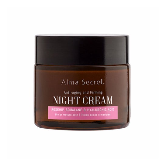 Alma Secret Multi-Reparadora Noche Mosqueta, Escualano y Hialurónico 50 ml