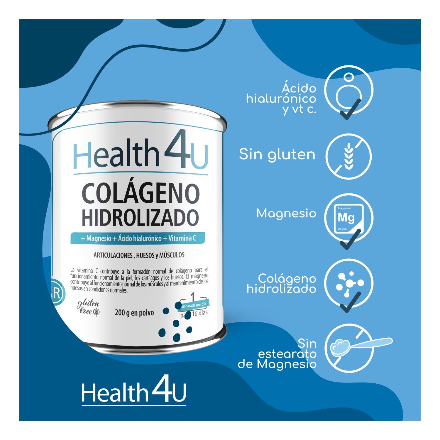 H4U Colágeno hidrolizado 200g