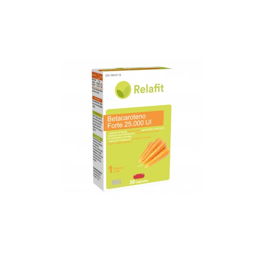 Relafit Betacaroteno Forte 25000 Ui 30 caps