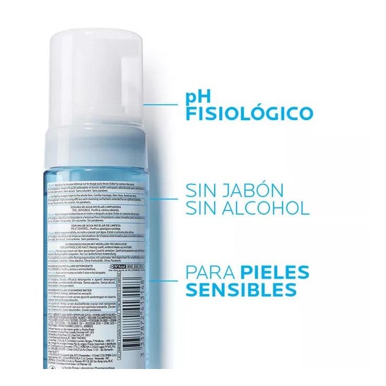 La Roche-Posay Physiologique Espuma Limpiadora de Agua Micelar 150ml
