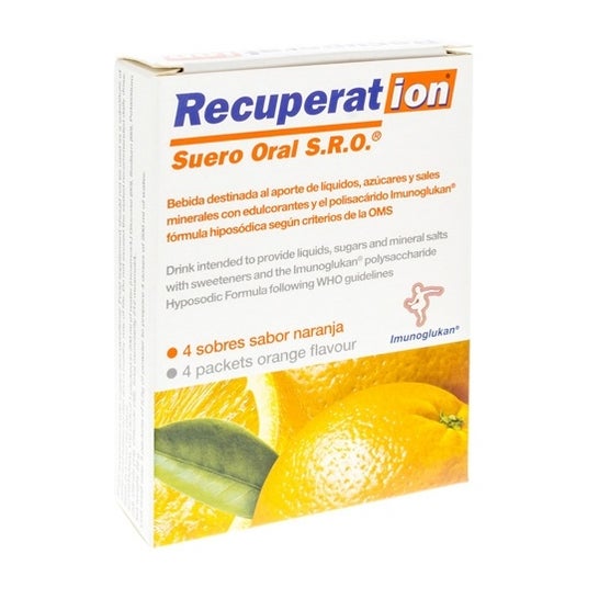 Recuperation Suero Oral Limón 4 Sobres