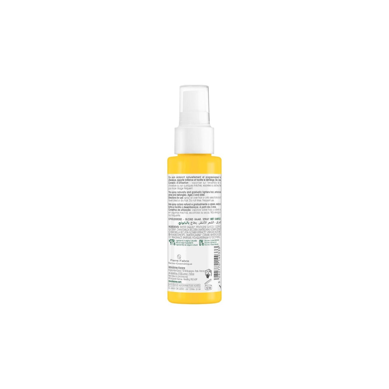 Klorane Spray a la Camomila 100ml
