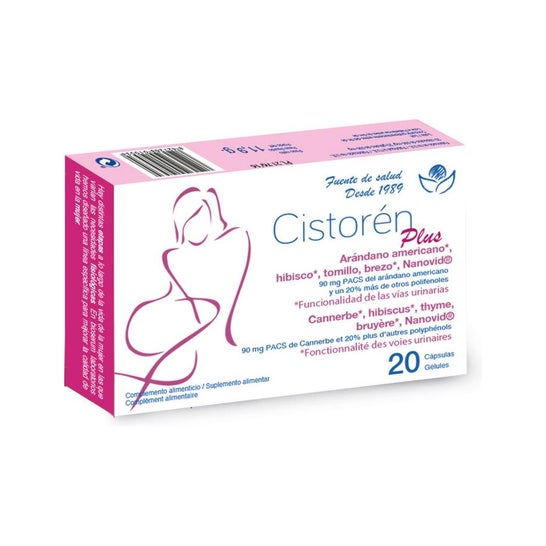 Herbetom Cistoren Plus 20 cápsulas