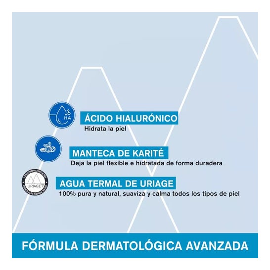 Uriage agua termal leche aterciopelada 500ml