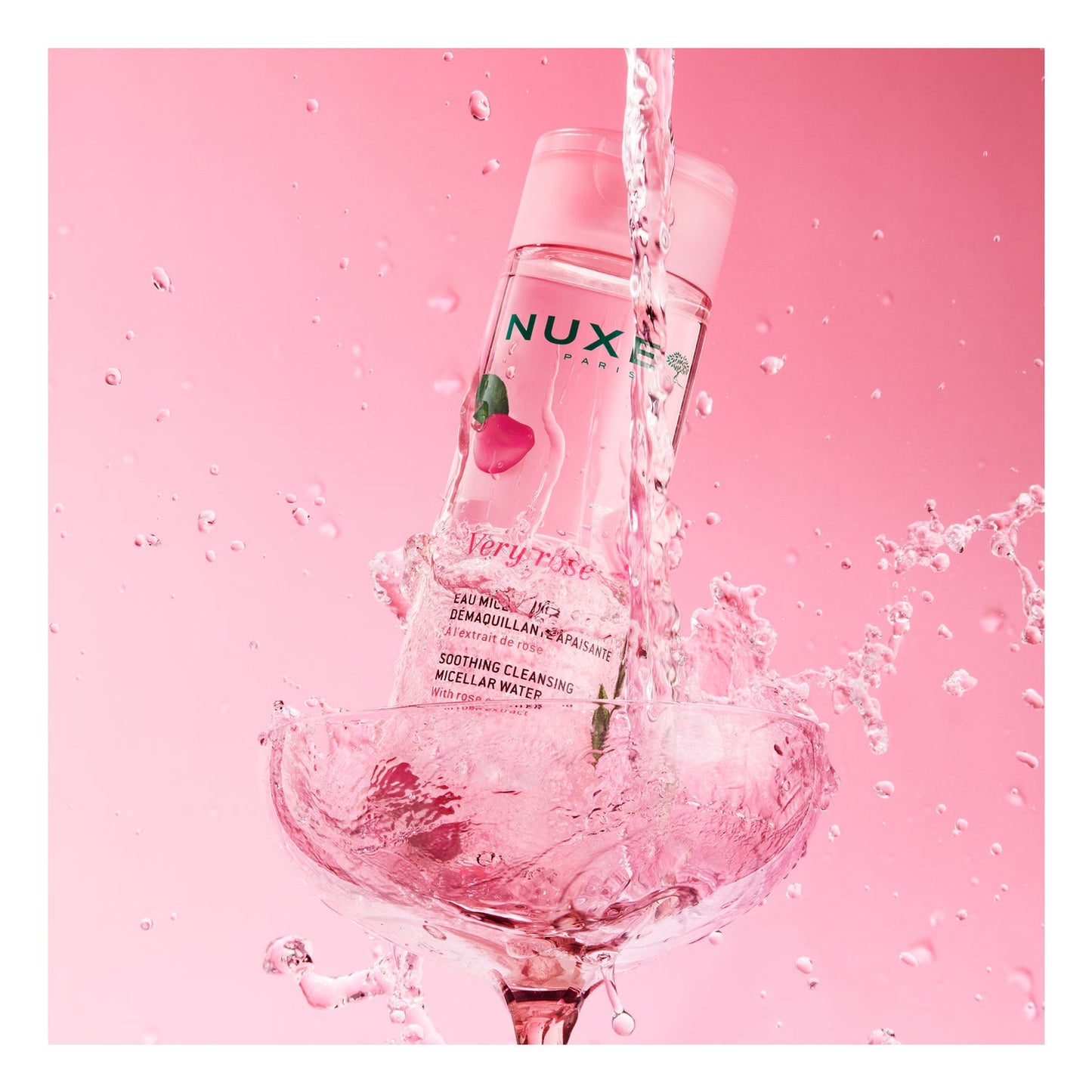Nuxe Very Rose Agua Micelar Desmaquillante Calmante 400ml