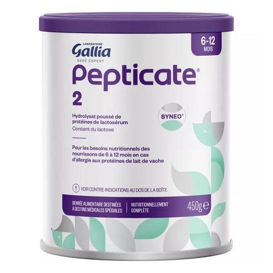 Nutricia Pepticate Syneo +6m Lait Poudre 450g