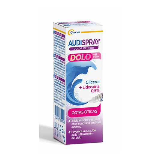 Audispray Dolo Gotas Óticas 7g