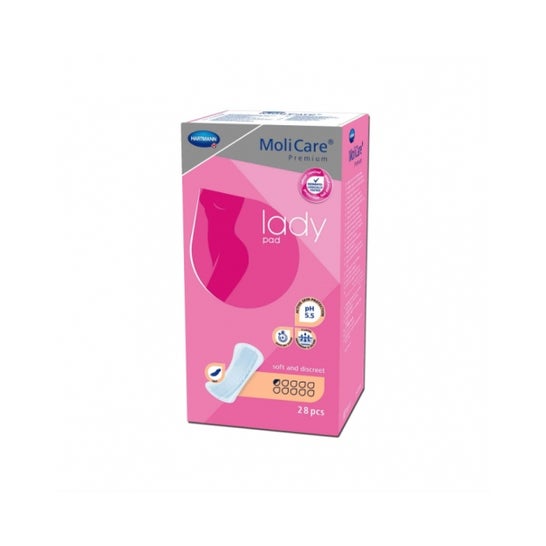 MoliCare Premium Lady Pad 0,5 Gotas 28uds