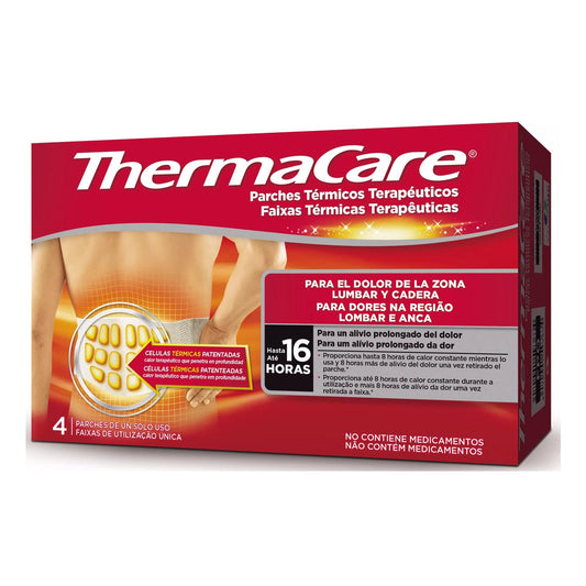 Thermacare Parche de Calor para Lumbares 4uds