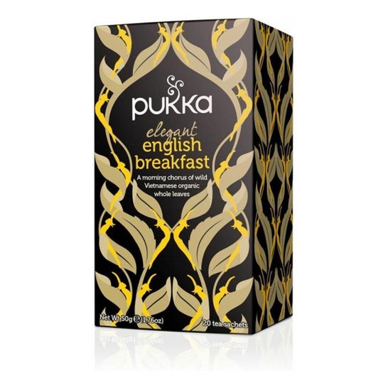 Pukka Té Elegant English Breakfast Bio 20uds