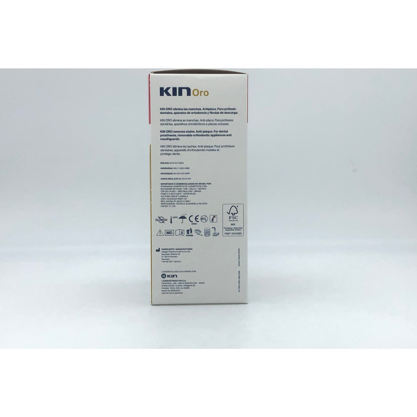 Kin Oro Tabletas Efervescentes Prótesis Dentales 64+32uds