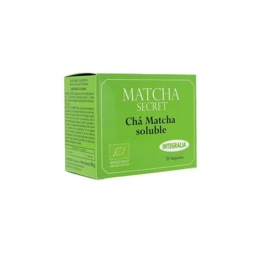 Té Matcha Ecologico Soluble Integralia 20 Sobres