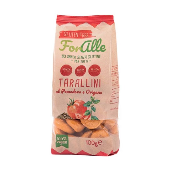 ForAlle Taralli Sin Gluten Tomate Orégano 100 g