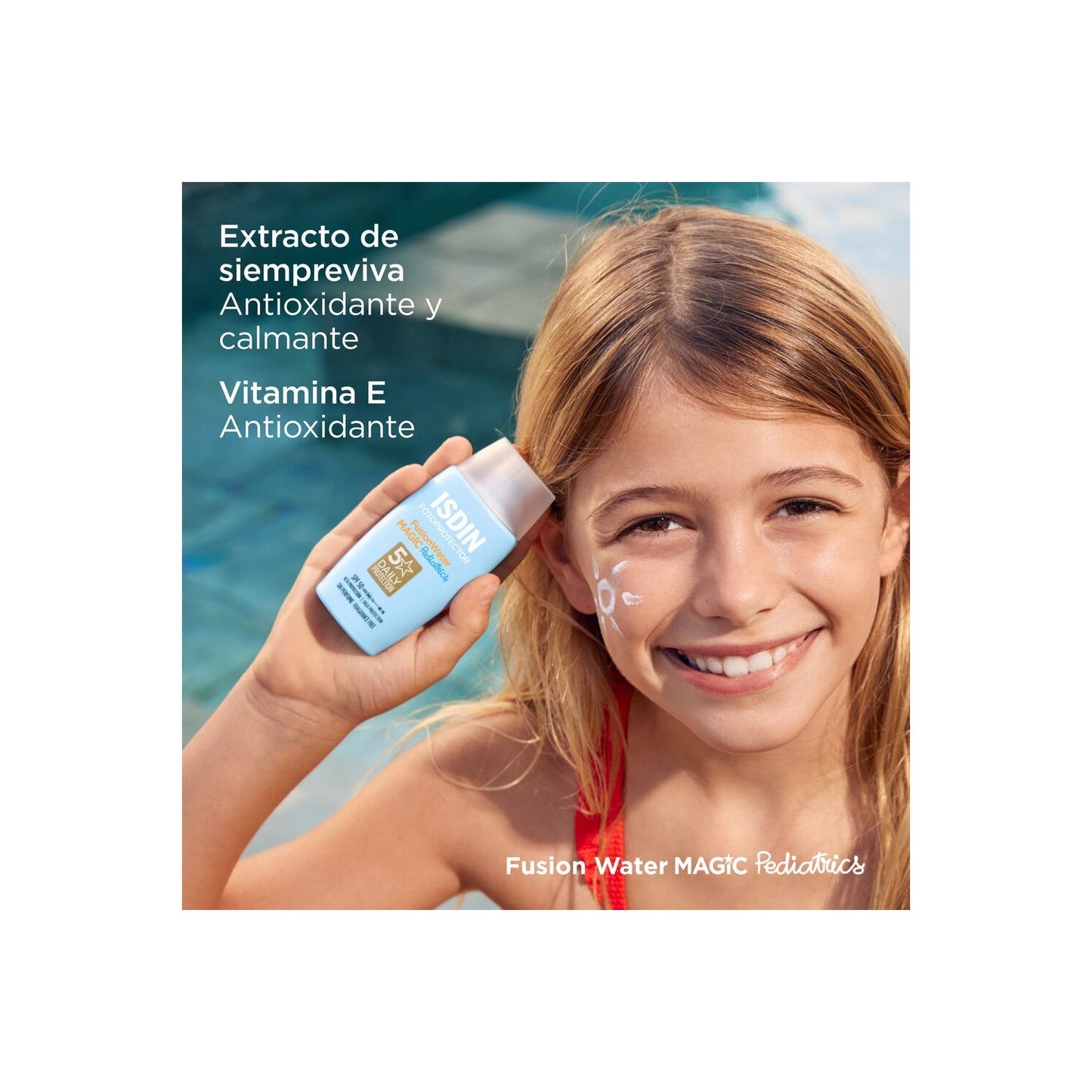 ISDIN Fotoprotector Fusion Water Magic Pediatrics SPF50 50ml