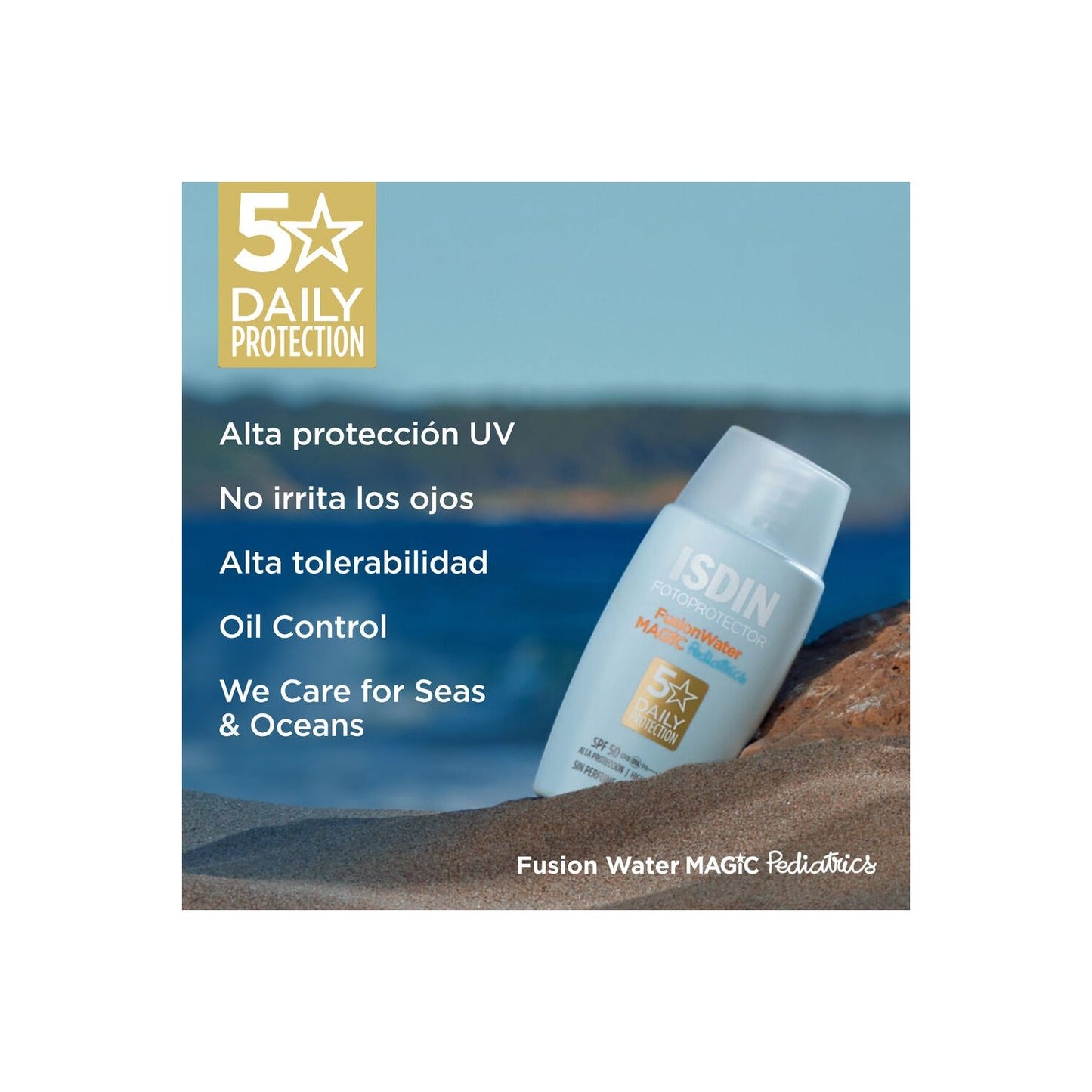 ISDIN Fotoprotector Fusion Water Magic Pediatrics SPF50 50ml