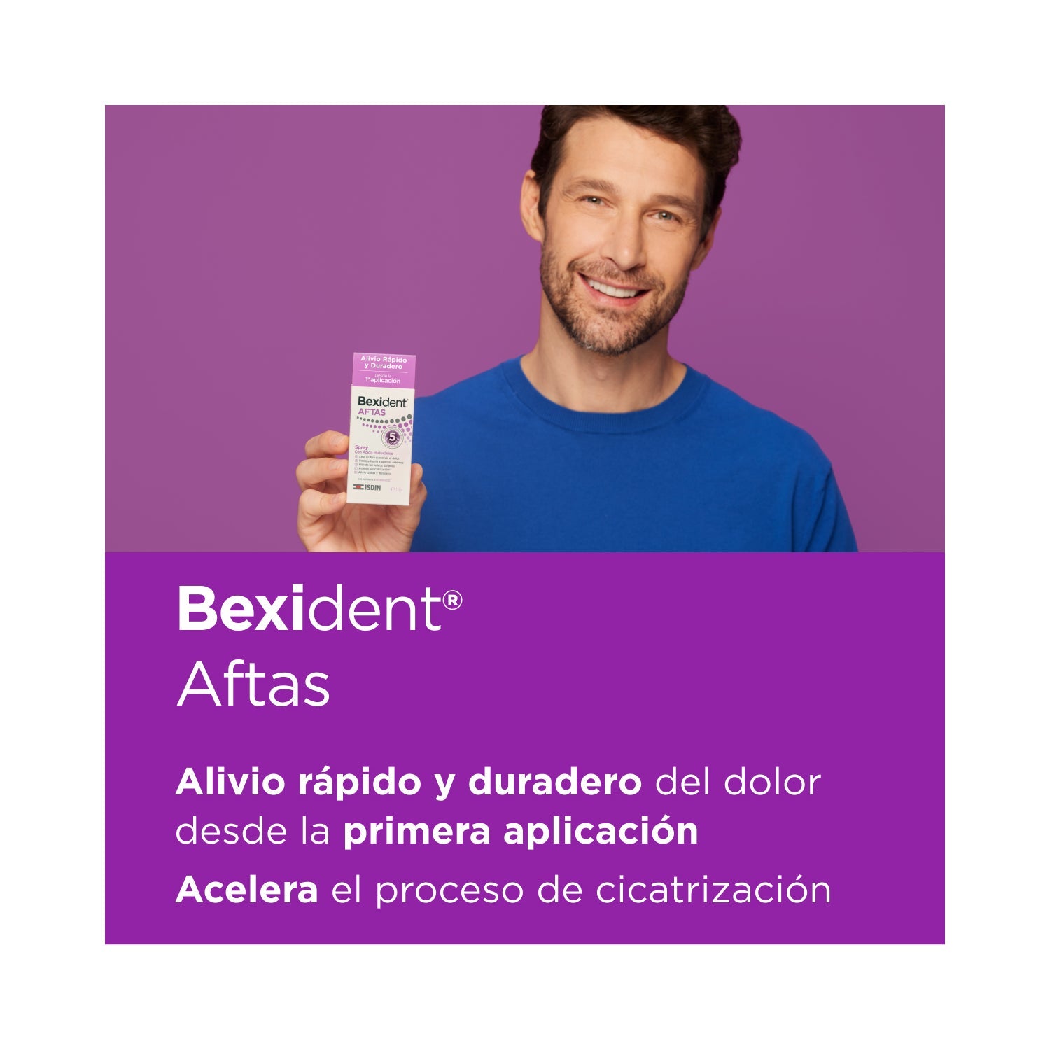 ISDIN Bexident Aftas Spray con Ácido Hialurónico 15ml